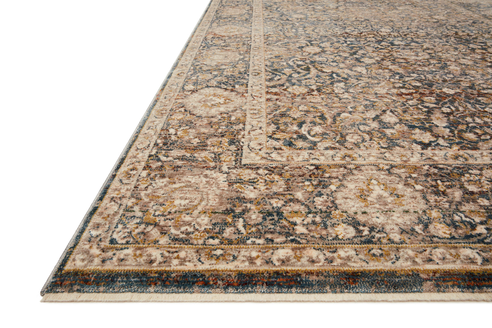 Lourdes Charcoal / Ivory — a Loloi rug at Laurie Yapp Home.