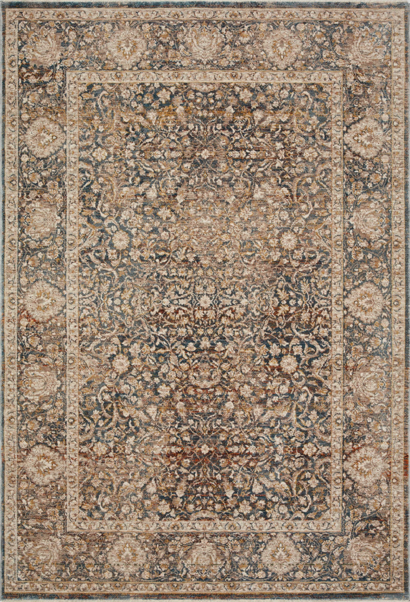 Lourdes Charcoal / Ivory — a Loloi rug at Laurie Yapp Home.