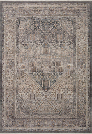 Lyra Denim / Pebble — a Loloi rug at Laurie Yapp Home.