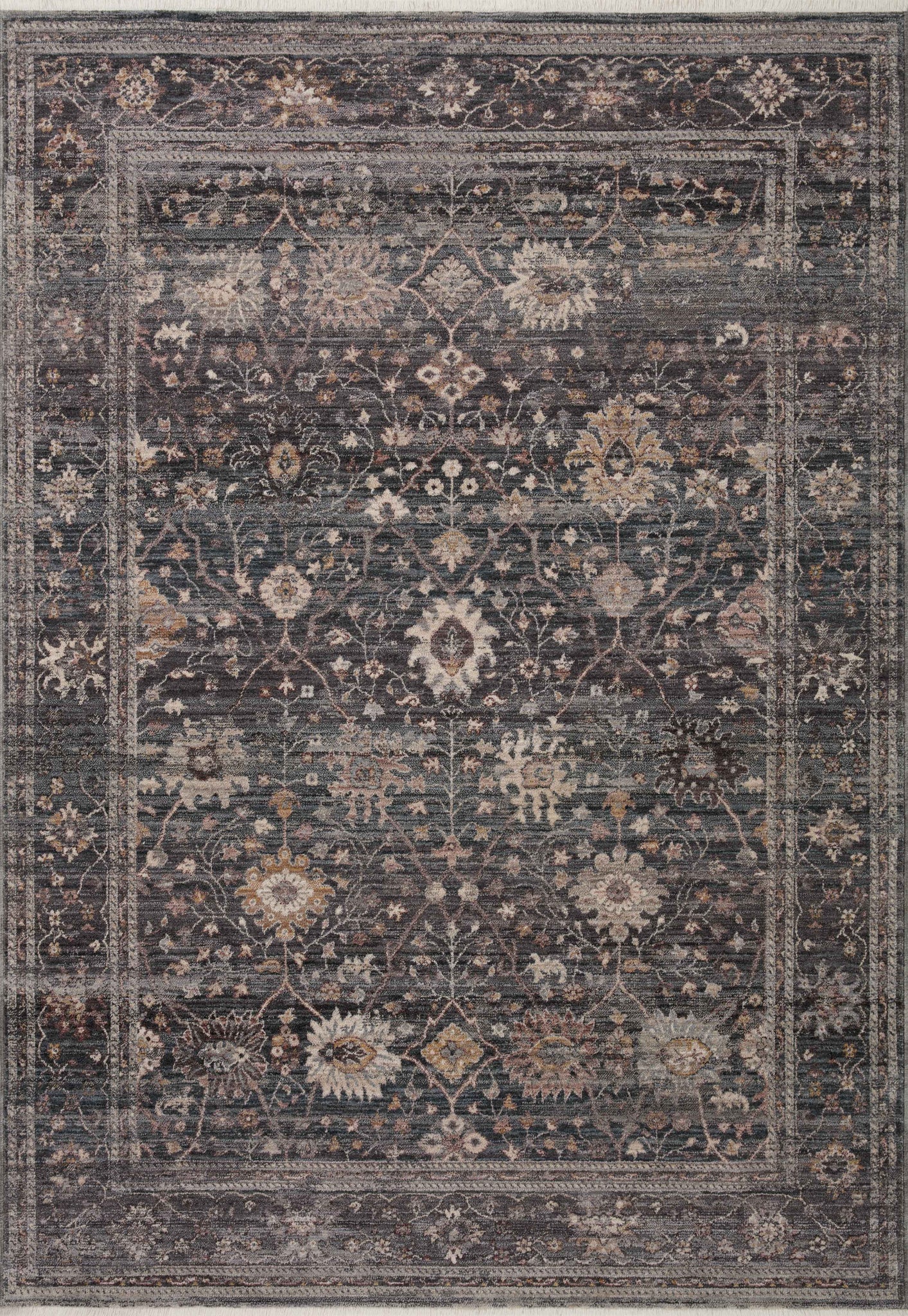 Lyra Ink / Multi — a Loloi rug at Laurie Yapp Home.