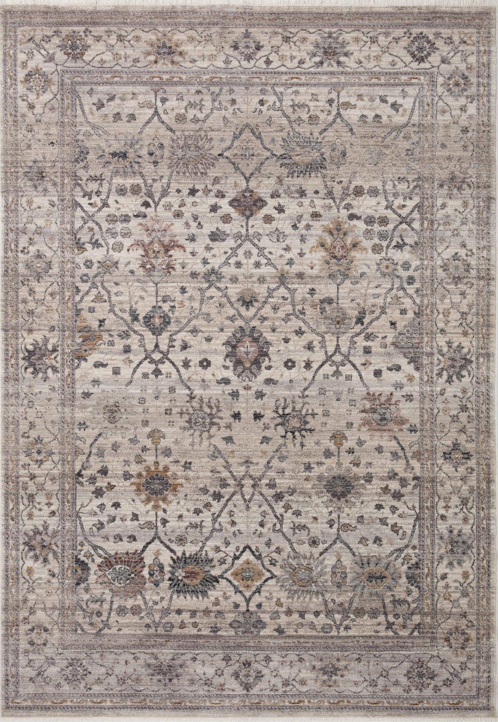 Lyra Pebble / Multi — a Loloi rug at Laurie Yapp Home.