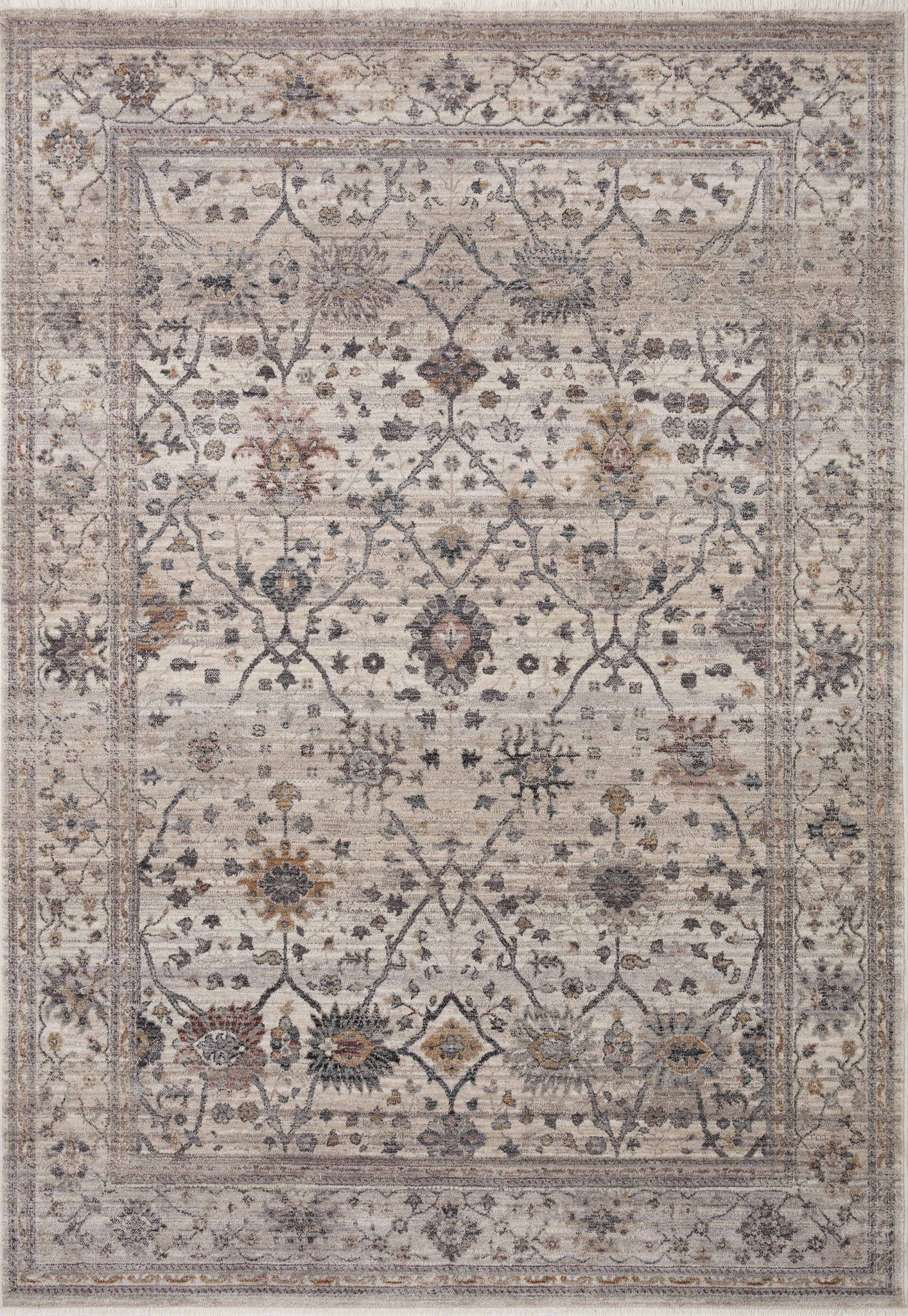 Lyra Pebble / Multi — a Loloi rug at Laurie Yapp Home.