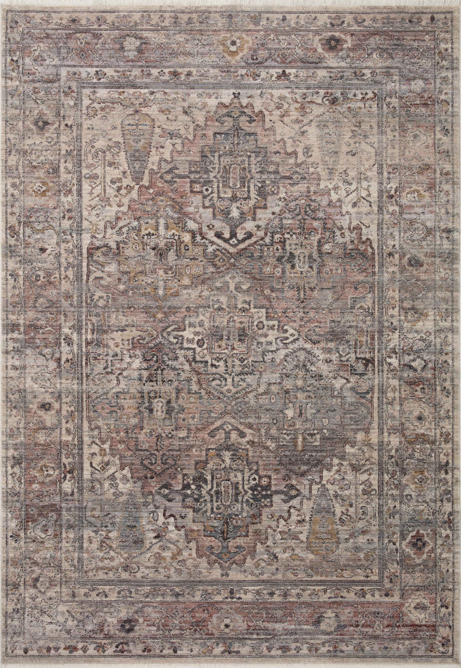 Lyra Sunset / Silver — a Loloi rug at Laurie Yapp Home.