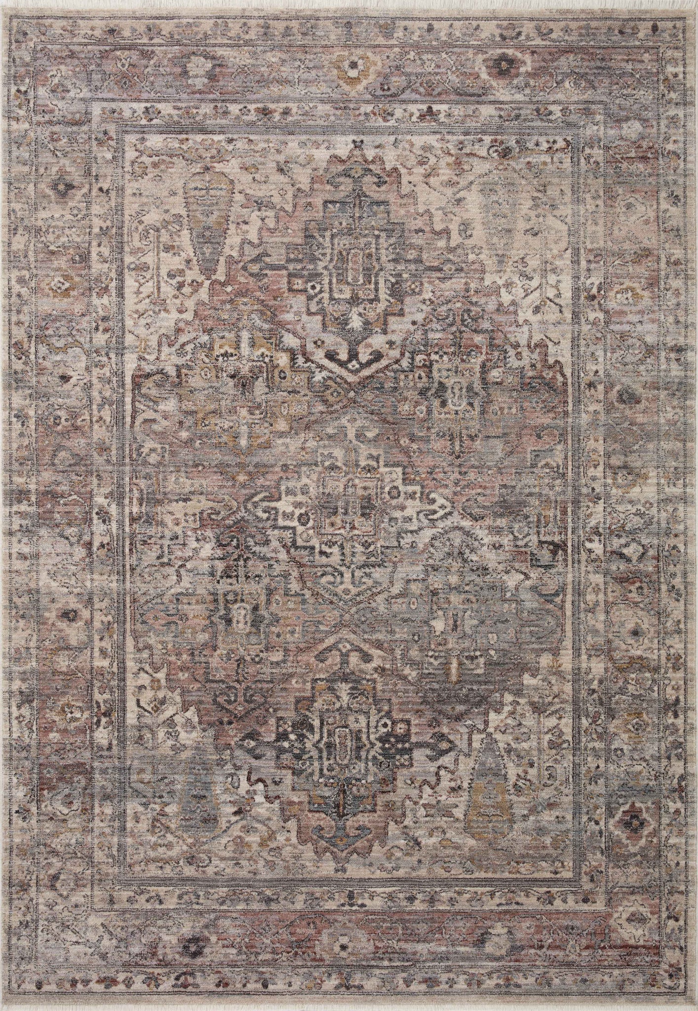 Lyra Sunset / Silver — a Loloi rug at Laurie Yapp Home.