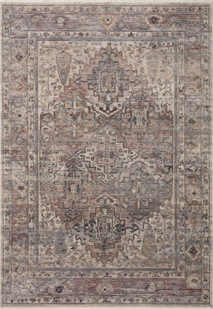 Lyra Sunset / Silver — a Loloi rug at Laurie Yapp Home.