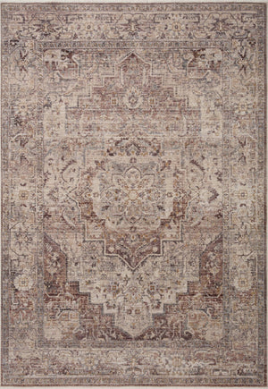 Lyra Berry / Stone — a Loloi rug at Laurie Yapp Home.