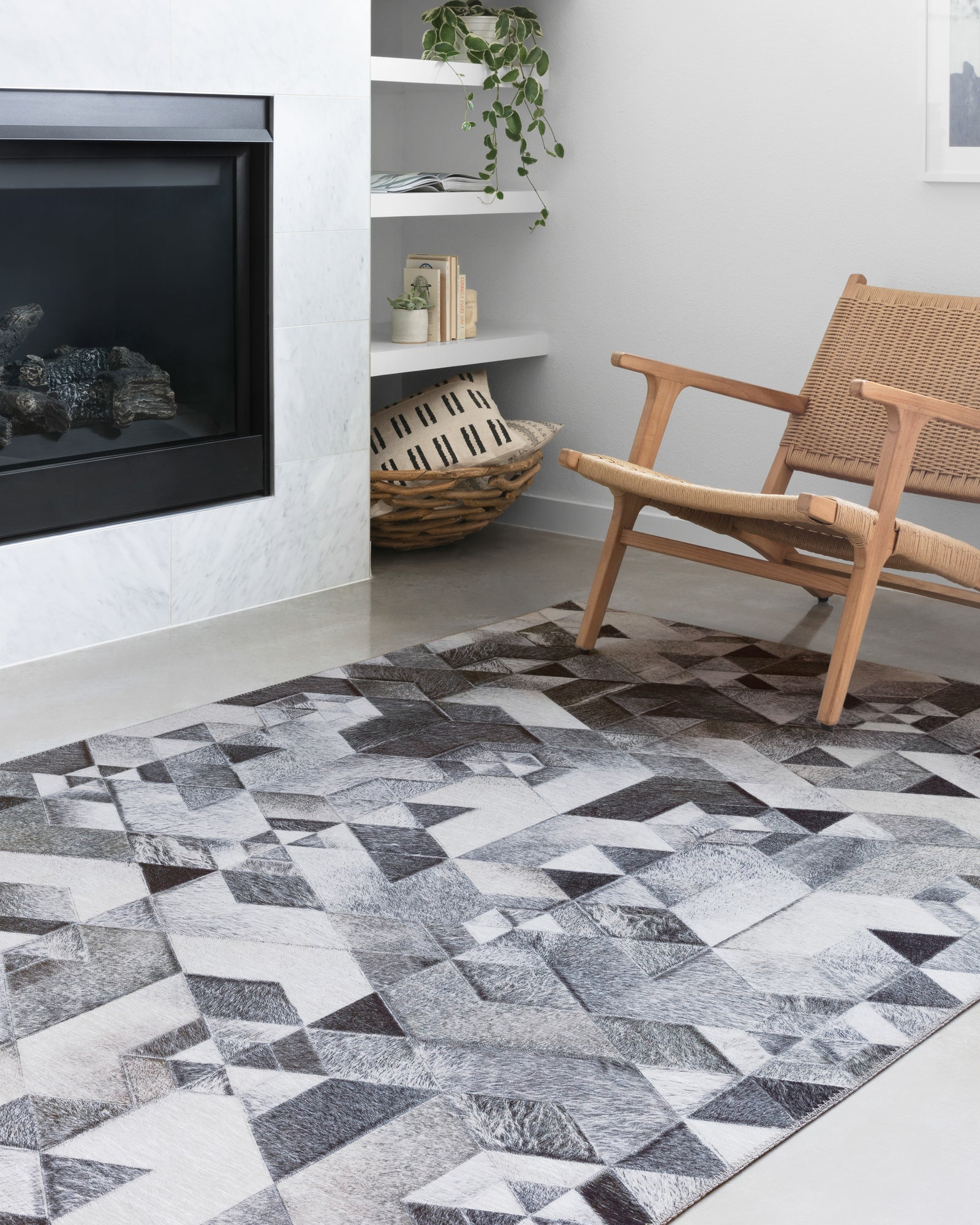 Maddox Grey / Ivory — a Loloi rug at Laurie Yapp Home.