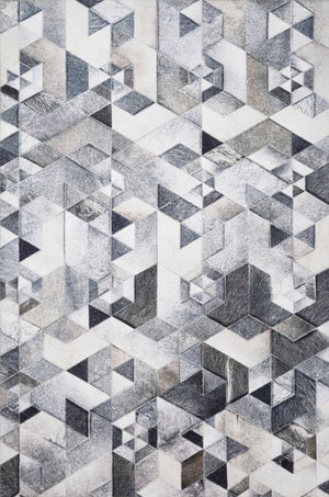 Maddox Grey / Ivory — a Loloi rug at Laurie Yapp Home.