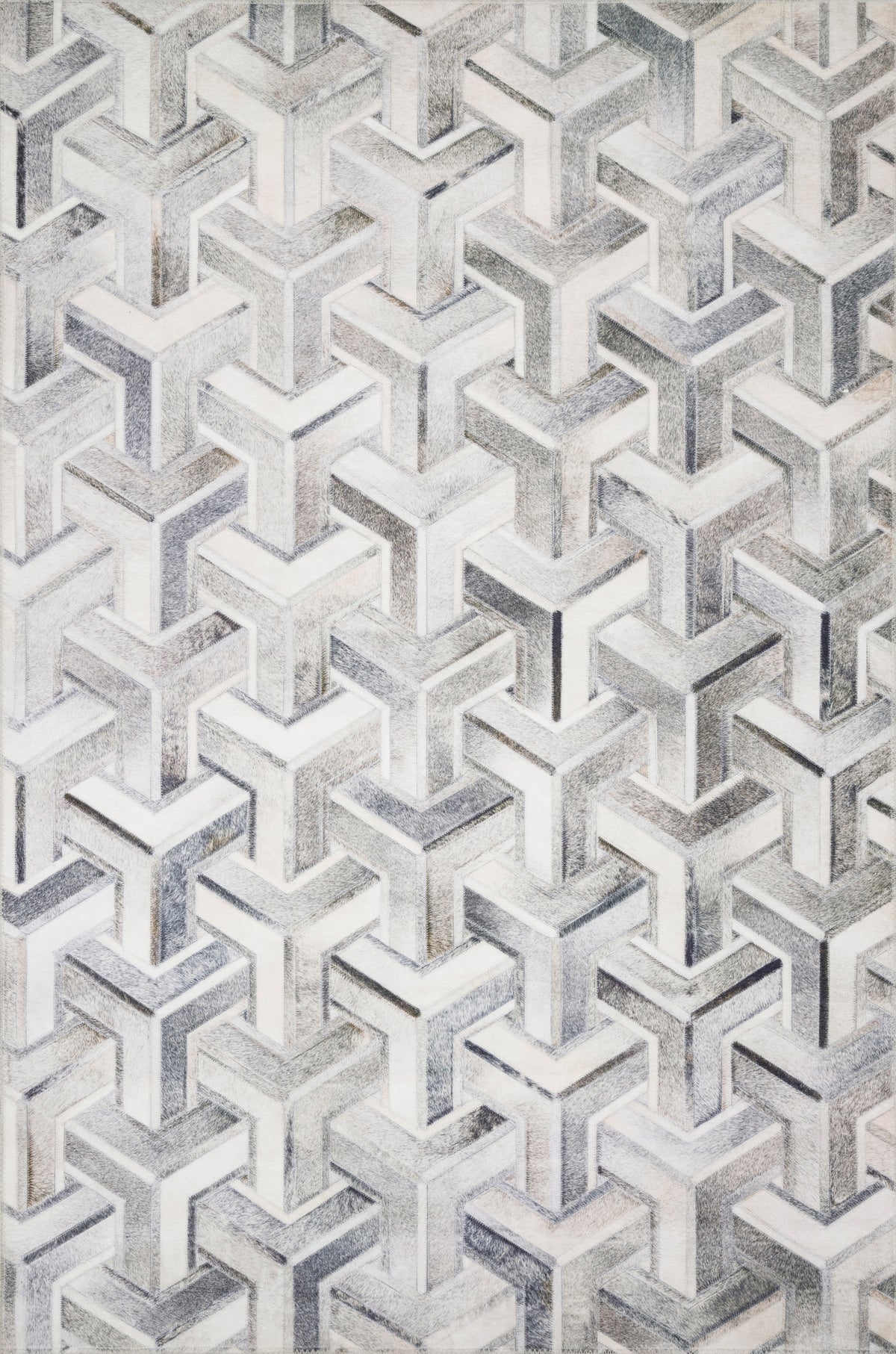 Maddox Silver / Ivory — a Loloi rug at Laurie Yapp Home.