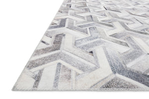 Maddox Silver / Ivory shown from a different angle to reveal its pattern.
