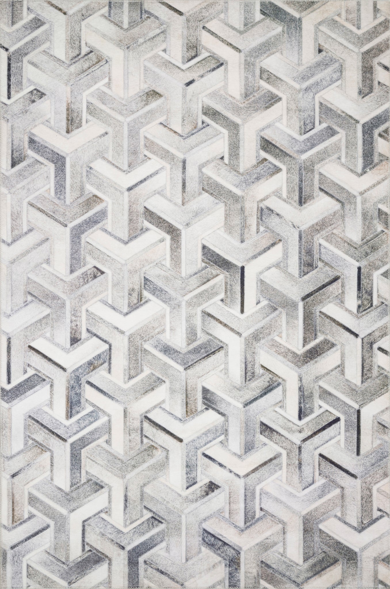 Maddox Silver / Ivory — a Loloi rug at Laurie Yapp Home.