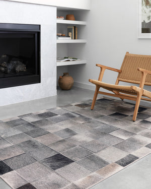 Maddox Charcoal / Grey shown from another angle.