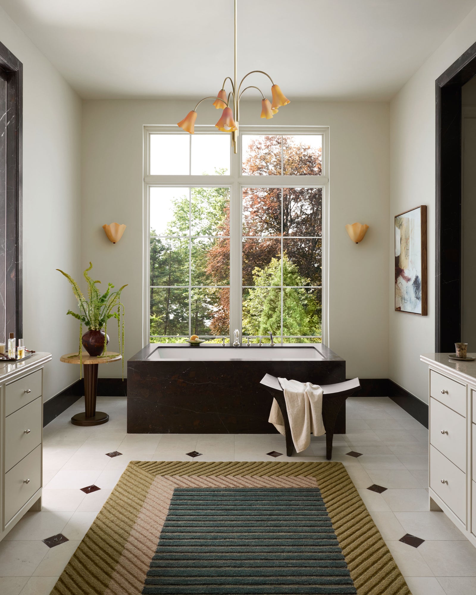 Madi Green / Multi — a Loloi rug at Laurie Yapp Home.