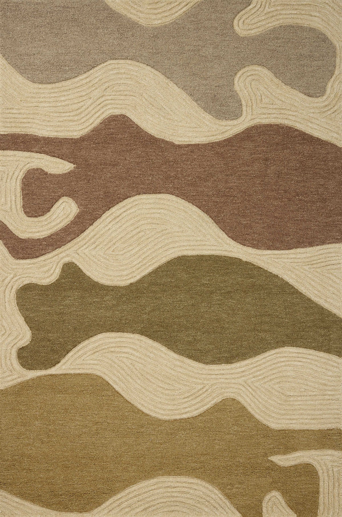 Madi Linen / Multi — a Loloi rug at Laurie Yapp Home.