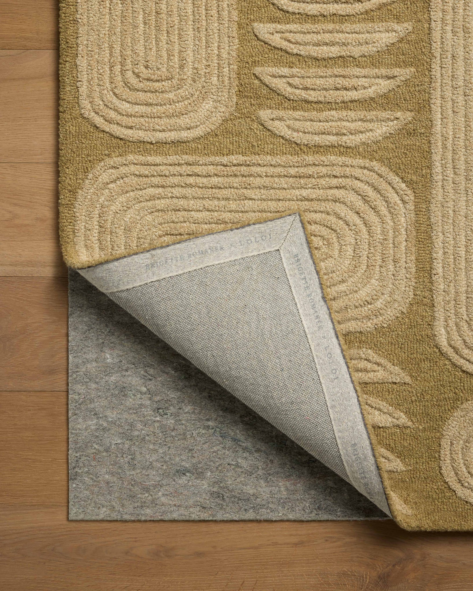 Madi Light Olive / Oatmeal shown from another angle.