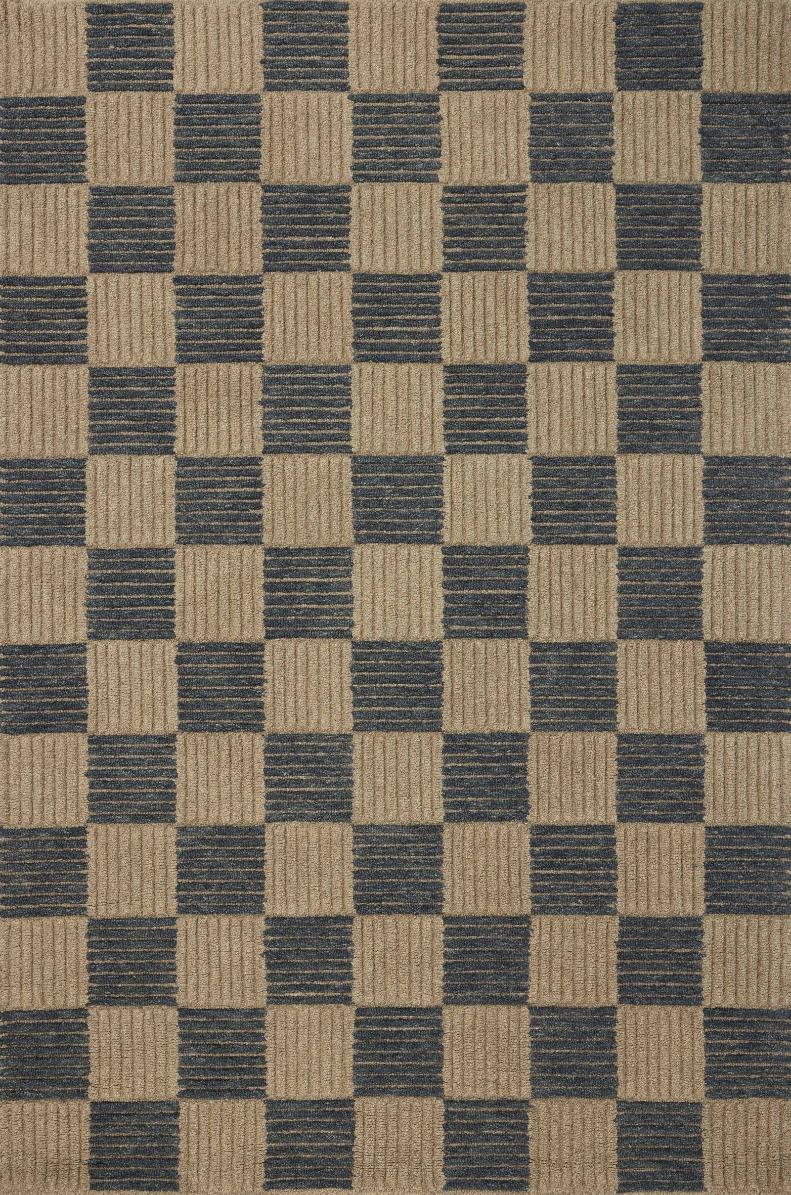 Madi Taupe / Navy — a Loloi rug at Laurie Yapp Home.