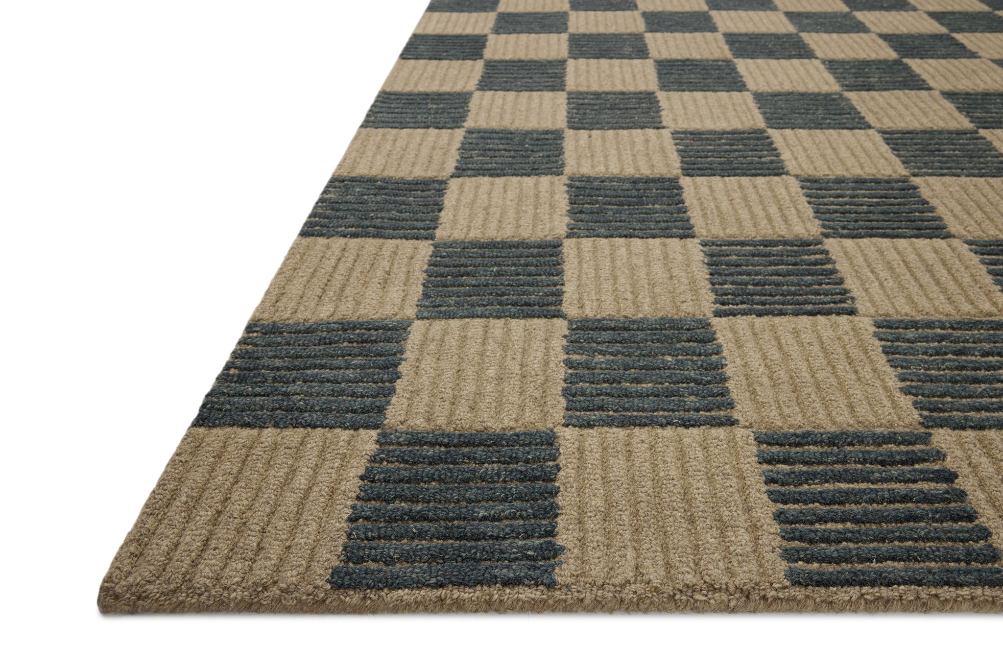 Madi Taupe / Navy shown from another angle.