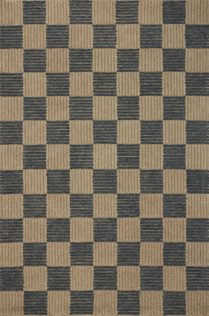 Madi Taupe / Navy — a Loloi rug at Laurie Yapp Home.
