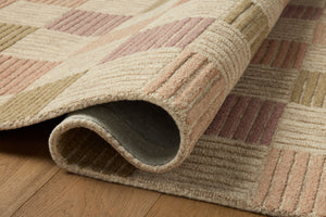 Madi Natural / Multi shown from a different angle to reveal its pattern.