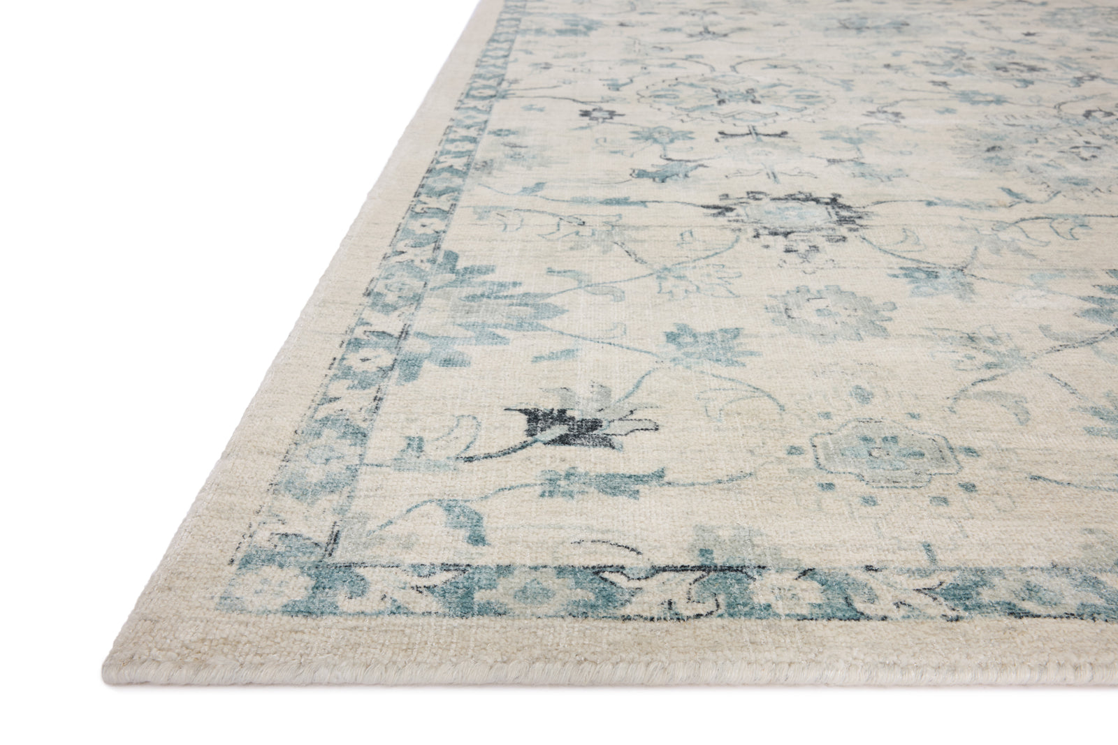 Marcella Blue / Ivory — a Loloi rug at Laurie Yapp Home.
