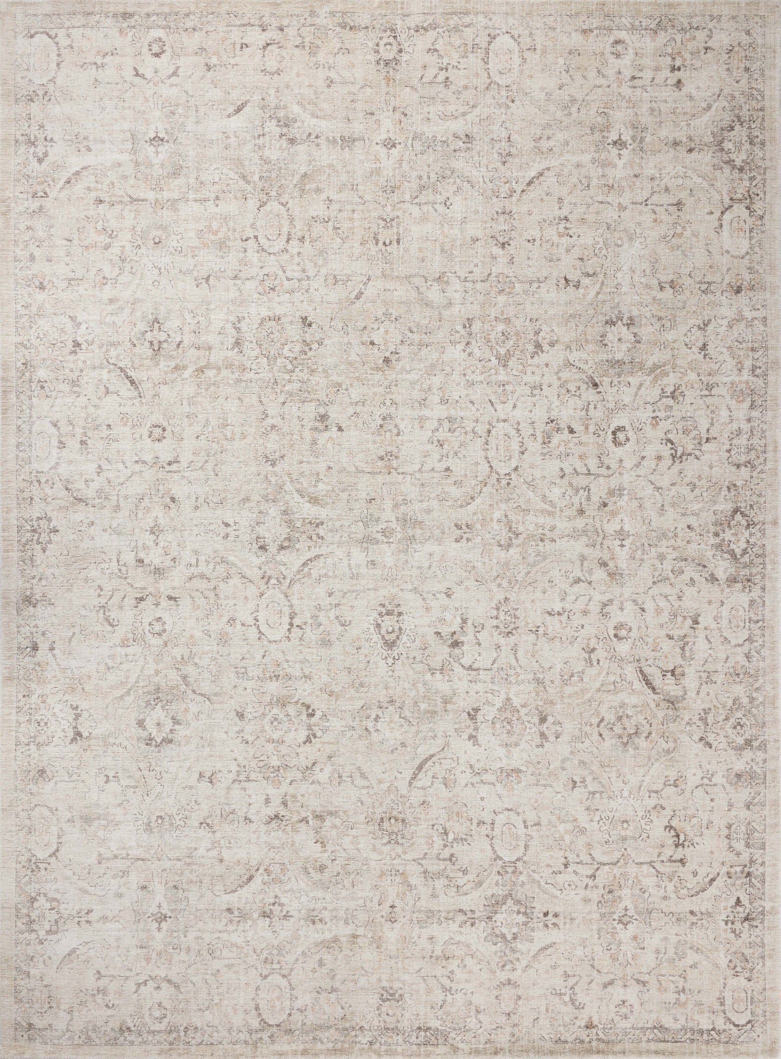 Marcella Cream / Pebble — a Loloi rug at Laurie Yapp Home.