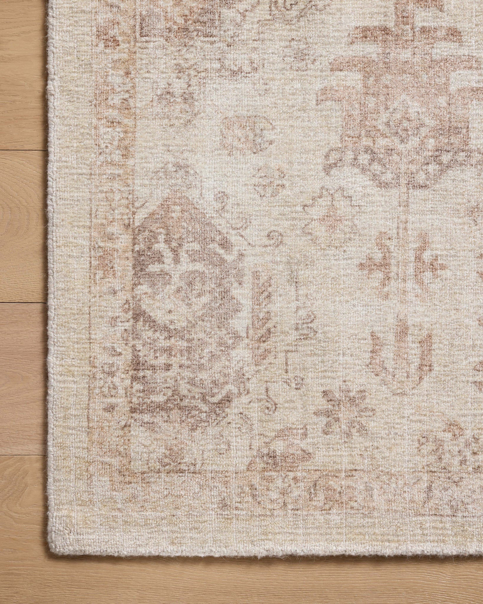 Marcella Sand / Terracotta shown from a different angle to reveal its pattern.