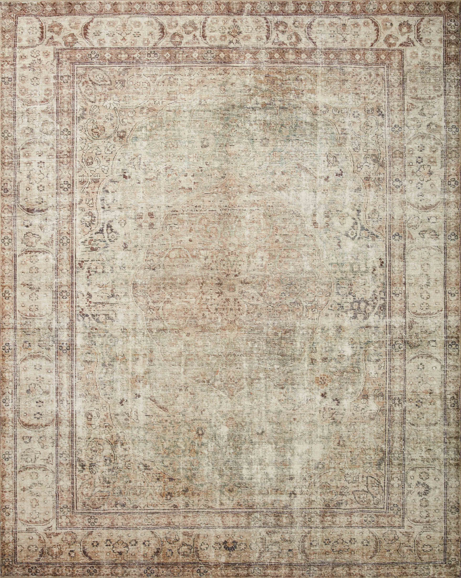 Margot Antique / Sage (Pattern 1) — a Loloi rug at Laurie Yapp Home.