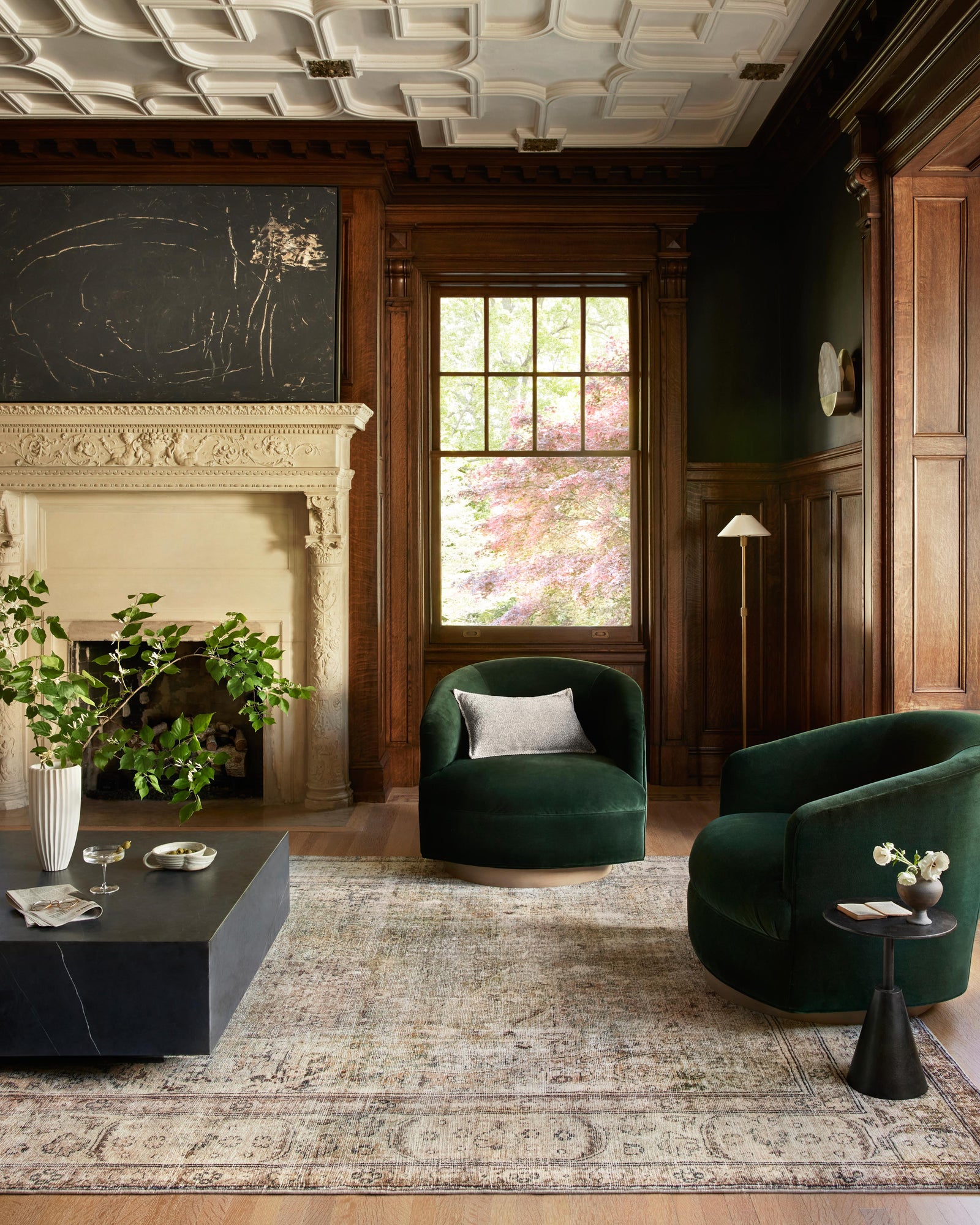 Margot Antique / Sage (Pattern 1) — a Loloi rug at Laurie Yapp Home.