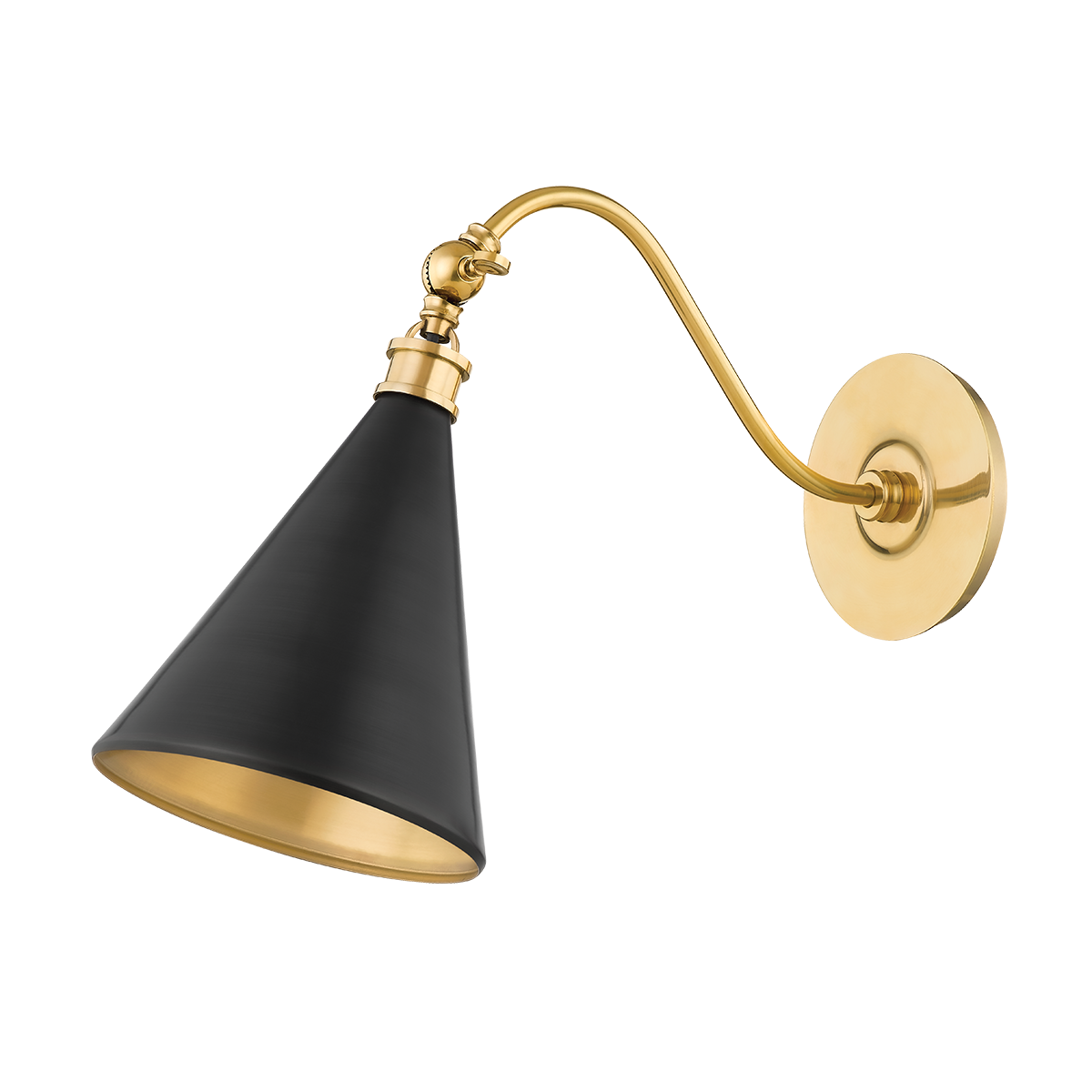 Osterley Wall Sconce 6.5" x 11" — a Hudson Valley wall sconce for bathrooms, hallways, and living rooms at Laurie Yapp Home.