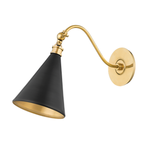 Osterley Wall Sconce 6.5" x 11" — a Hudson Valley wall sconce for bathrooms, hallways, and living rooms at Laurie Yapp Home.