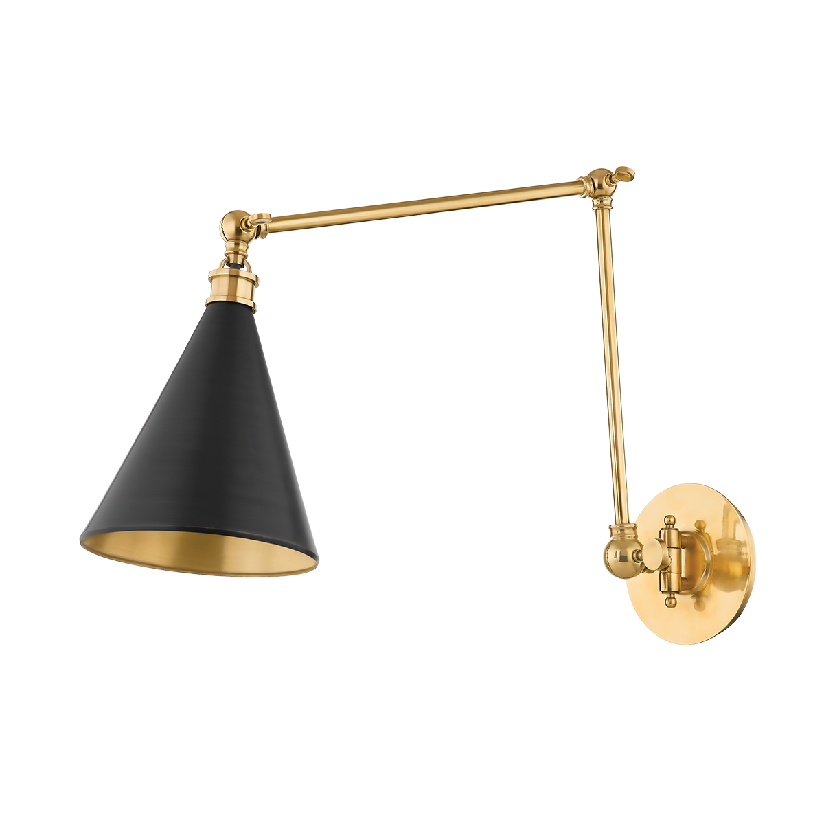 Osterley Wall Sconce 6.5" x 16" — a Hudson Valley wall sconce for bathrooms, hallways, and living rooms at Laurie Yapp Home.