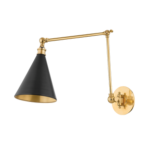 Osterley Wall Sconce 6.5" x 16" — a Hudson Valley wall sconce for bathrooms, hallways, and living rooms at Laurie Yapp Home.