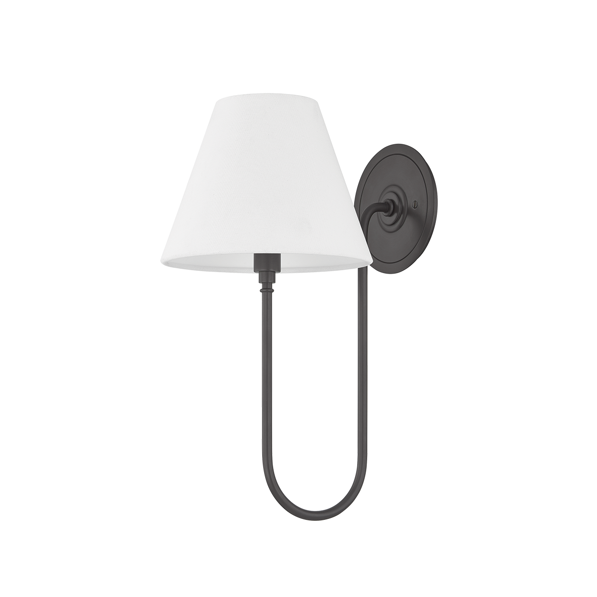 Hawthorne Wall Sconce in aged brass — a Hudson Valley wall sconce for bathrooms, hallways, and living rooms at Laurie Yapp Home.