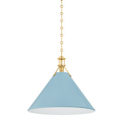 Laiton vieilli / Oiseau bleu