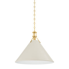 Laiton vieilli / Blanc cassé