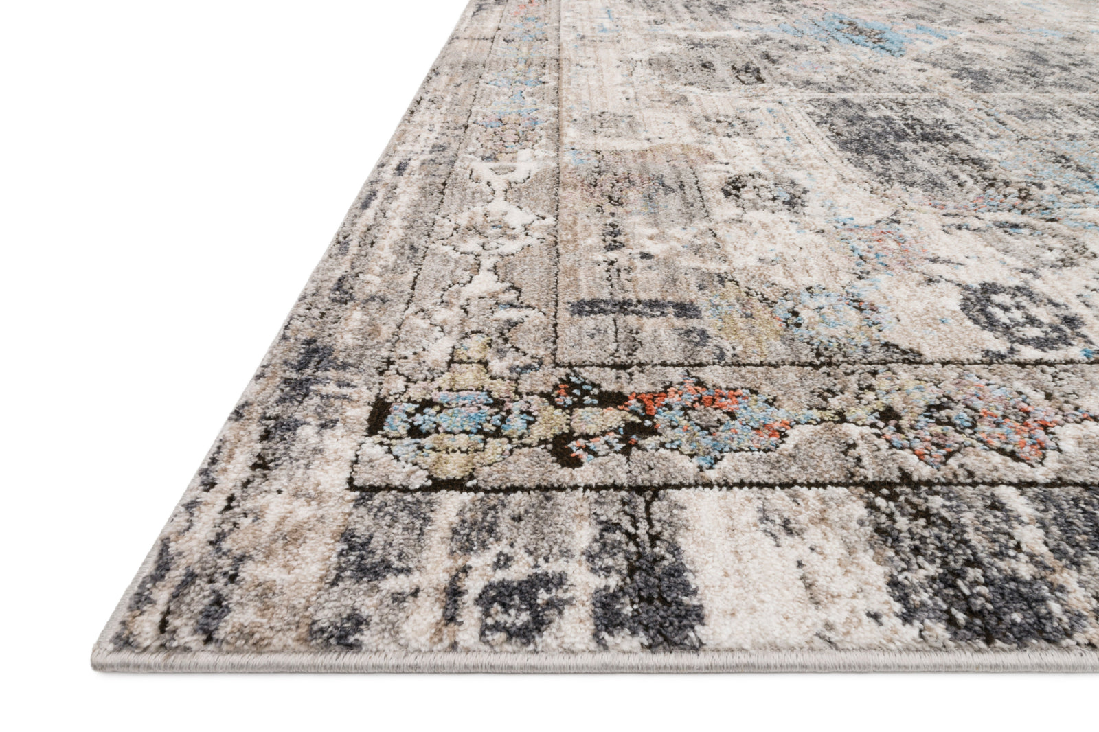 Medusa Natural / Stone — a Loloi rug at Laurie Yapp Home.