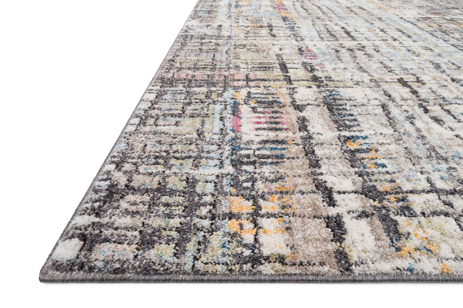 Medusa Charcoal / Multi — a Loloi rug at Laurie Yapp Home.