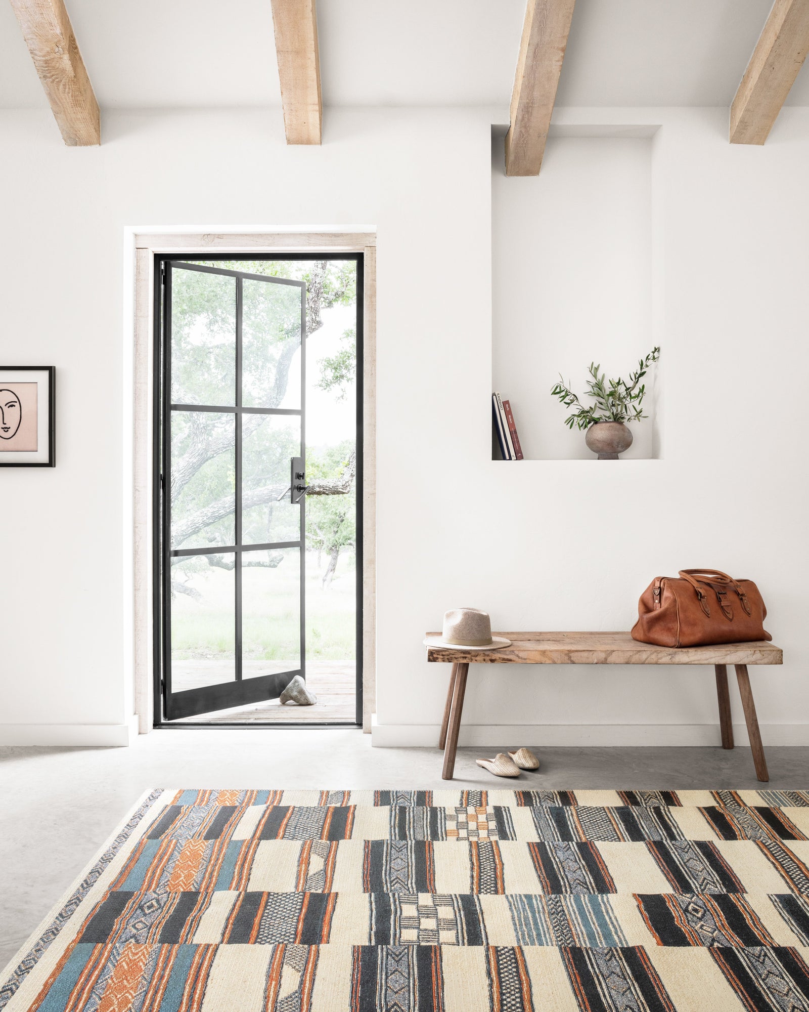 Mika Ivory / Multi — a Loloi rug at Laurie Yapp Home.