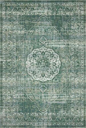 Mika Green / Mist — a Loloi rug at Laurie Yapp Home.