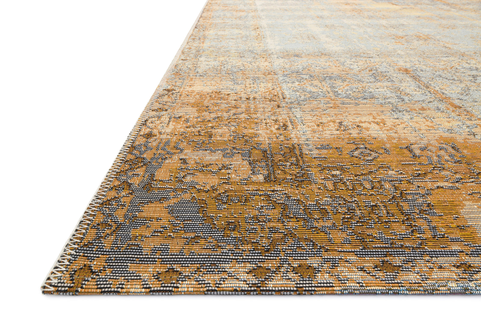 Mika Ant. Ivory / Copper — a Loloi rug at Laurie Yapp Home.