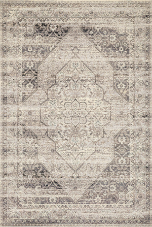 Mika Stone / Ivory — a Loloi rug at Laurie Yapp Home.