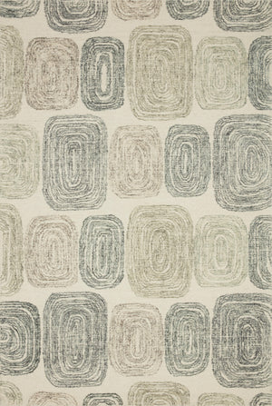 Milo Dk. Grey / Neutral — a Loloi rug at Laurie Yapp Home.