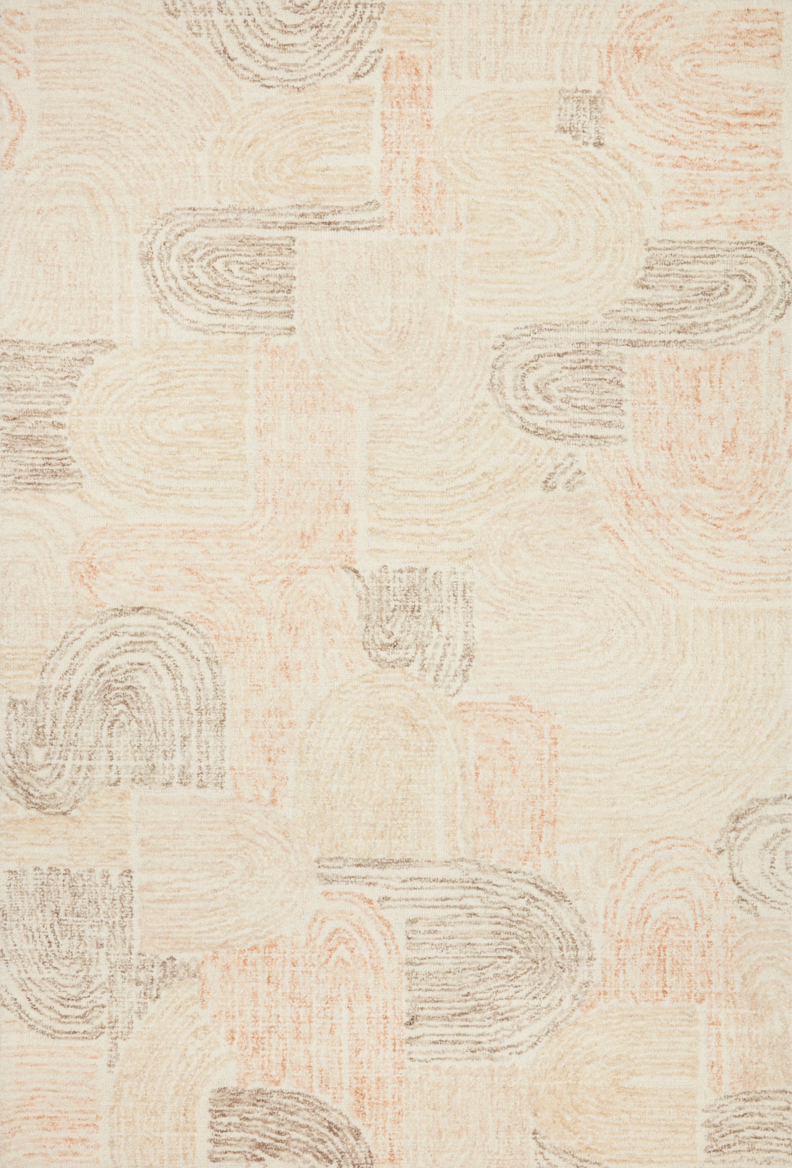 Milo Peach / Pebble — a Loloi rug at Laurie Yapp Home.