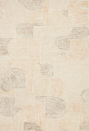 Milo Peach / Pebble — a Loloi rug at Laurie Yapp Home.