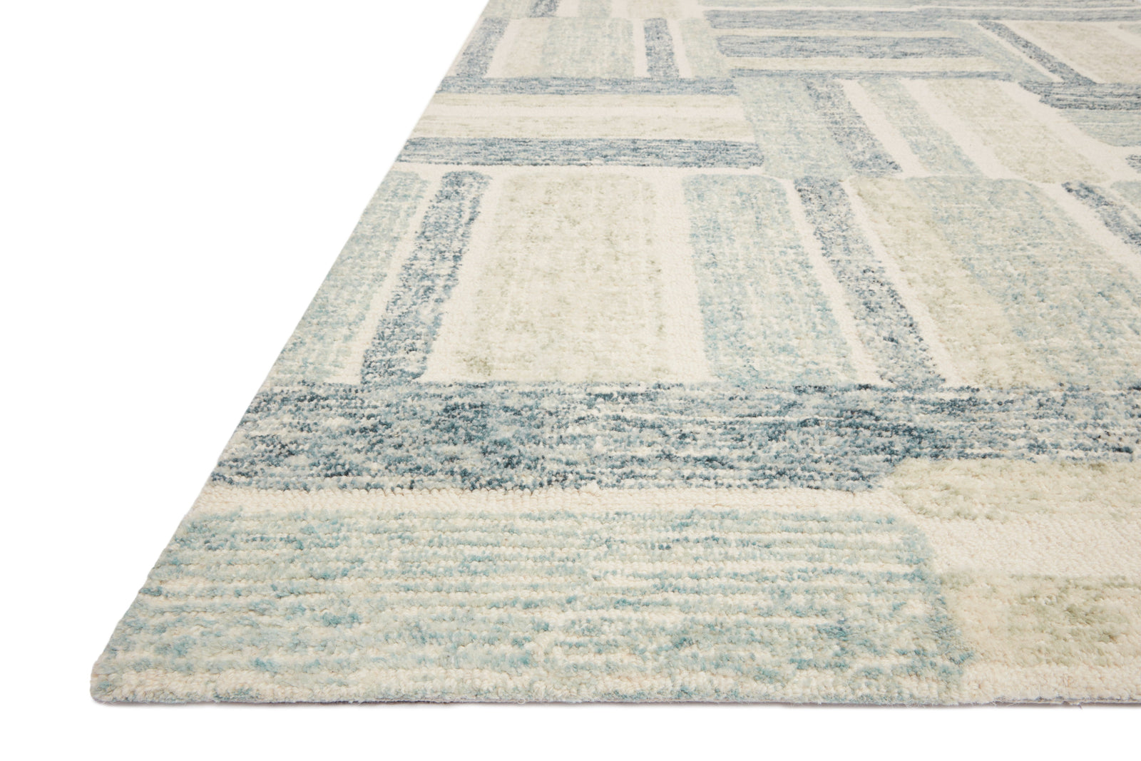 Milo Aqua / Denim — a Loloi rug at Laurie Yapp Home.