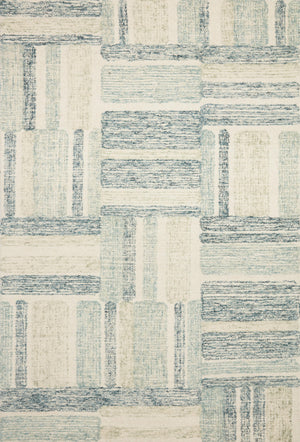 Milo Aqua / Denim — a Loloi rug at Laurie Yapp Home.