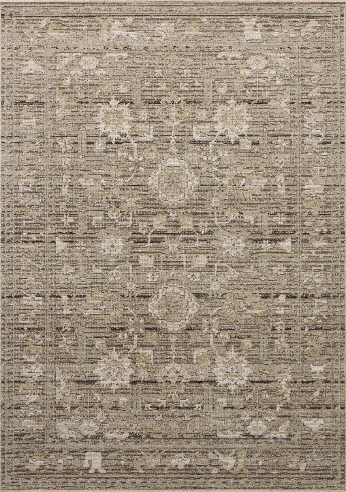 Milena Sage / Ivory — a Loloi rug at Laurie Yapp Home.