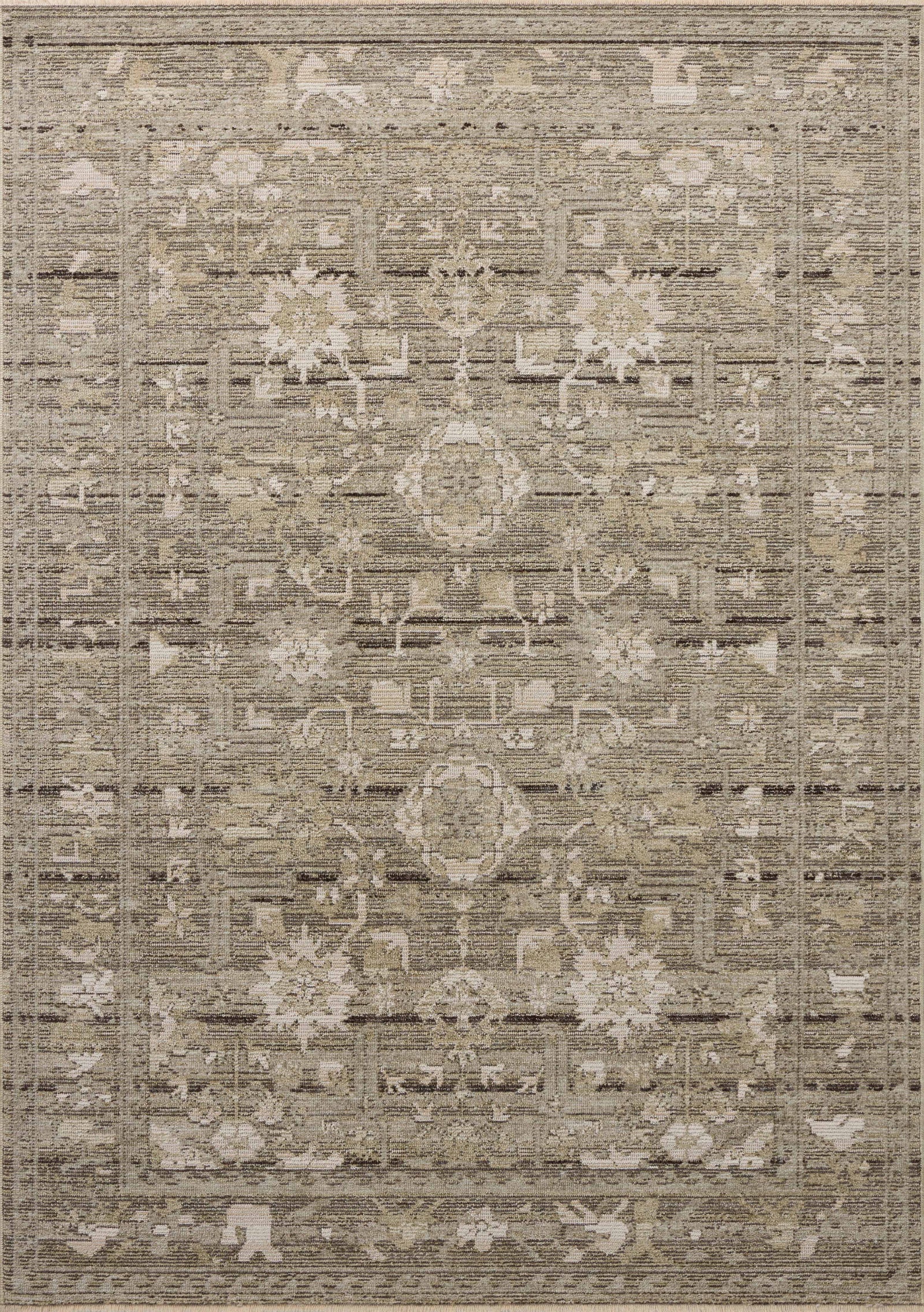 Milena Sage / Ivory — a Loloi rug at Laurie Yapp Home.