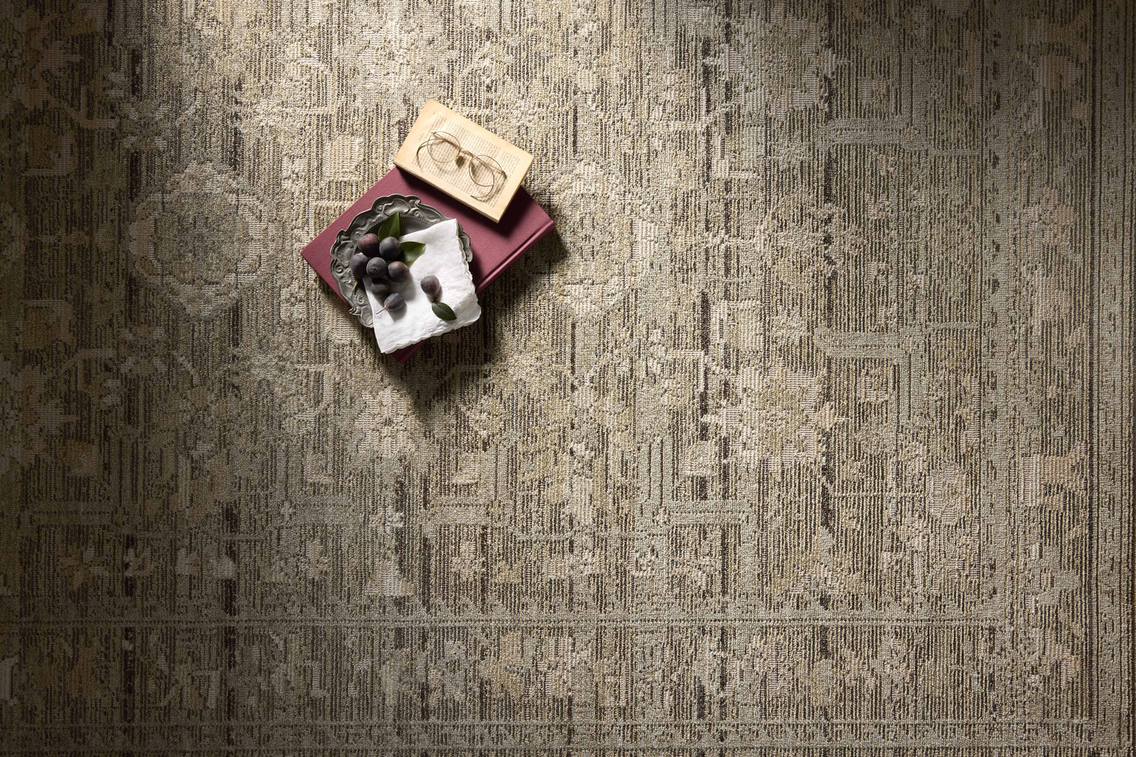 Milena Sage / Ivory — a Loloi rug at Laurie Yapp Home.
