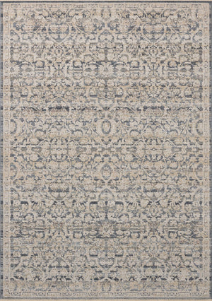 Milena Denim / Natural — a Loloi rug at Laurie Yapp Home.